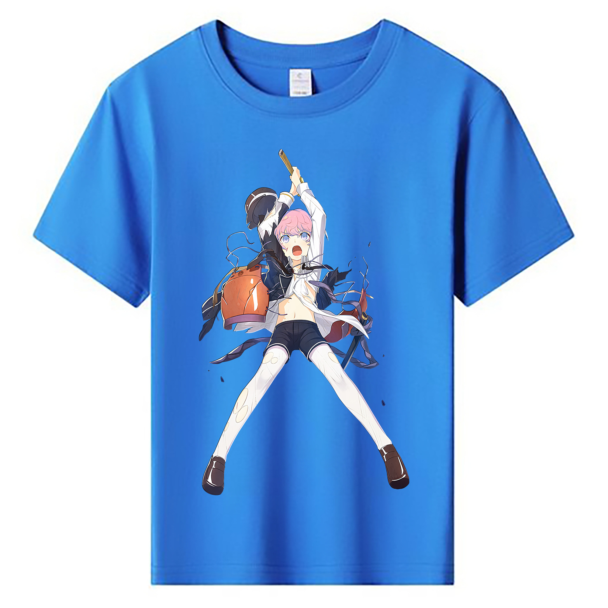 （画像用） 刀剣乱舞 Touken Ranbu 綿100％キッズTシャツ（フロントプリント）